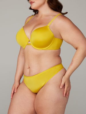 NEW Microfiber Bridal Thong Panty