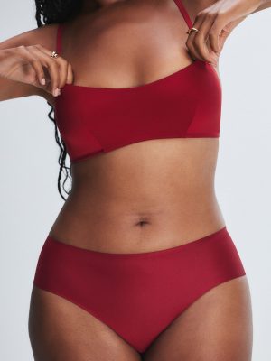 NEW Microfiber No-Show Hipster Panty