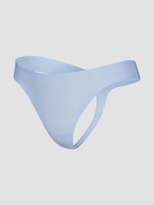 NEW Microfiber No-Show Thong Panty