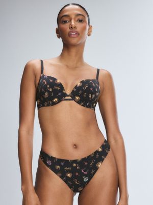 NEW Microfiber No-Show Thong Panty