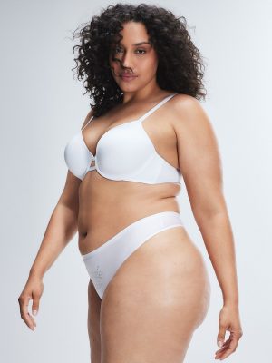 NEW Microfiber Bridal Thong Panty