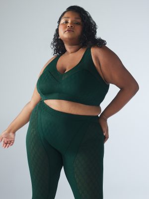 Peak Performance Low-Impact Mesh Sports Bra