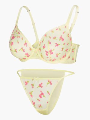 Puff Flowers 2-Piece Set