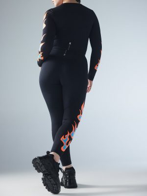 Racer X High-Waist Legging