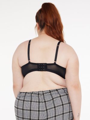 Remixed Plaid Bralette