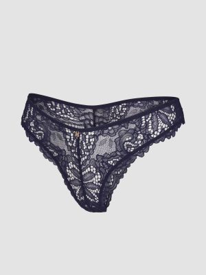 Romantic Corded Lace Brazilian Panty