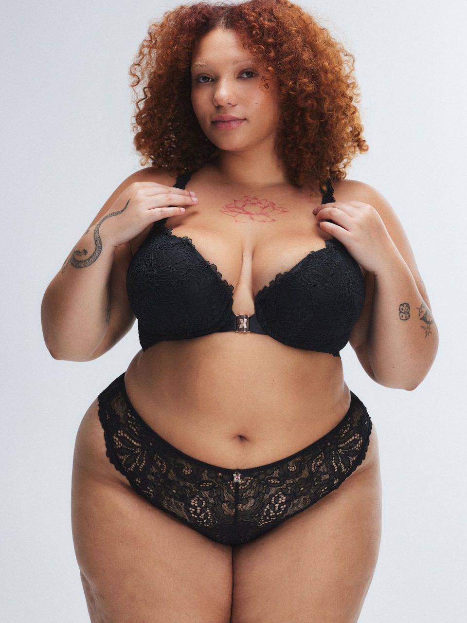 Romantic Corded Lace Push-Up Bra