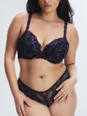 Romantic Corded Lace Brazilian Panty