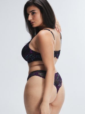 Romantic Corded Lace Brazilian Panty