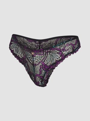 Romantic Corded Lace Brazilian Panty