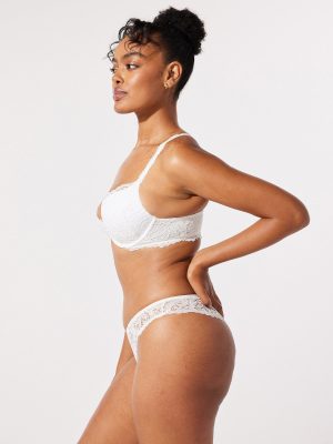 Romantic Corded Lace Push-Up Bra