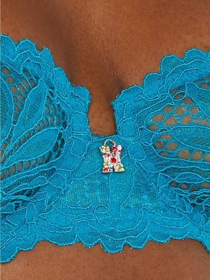 Romantic Corded Lace Unlined Balconette Bra