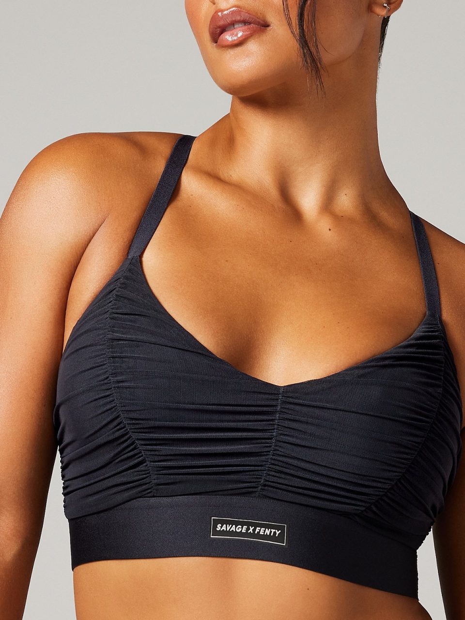 Ruche Hour Low-Impact Sports Bra