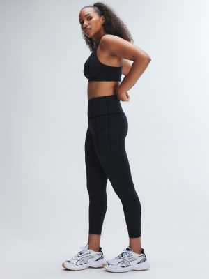 Running Hot 7/8 High-Waist Side Pocket Legging