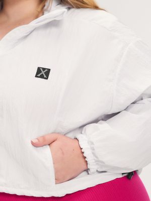 Running Hot Crop Track Jacket