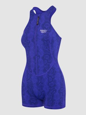 Running Hot Zip-Up Romper