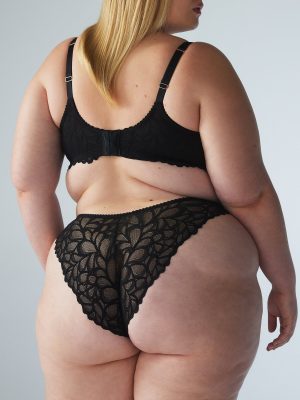 Savage Not Sorry High-Leg Lace Brazilian