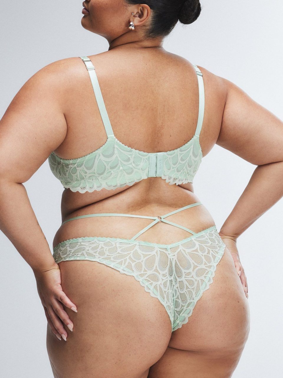 Savage Not Sorry Strappy Lace Brazilian