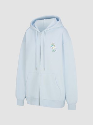 Savage X Smurfs Zip-Up Hoodie