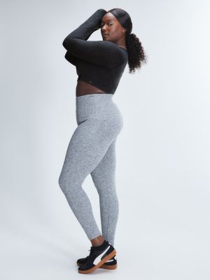 Seamless Rib Sport High-Waist Legging