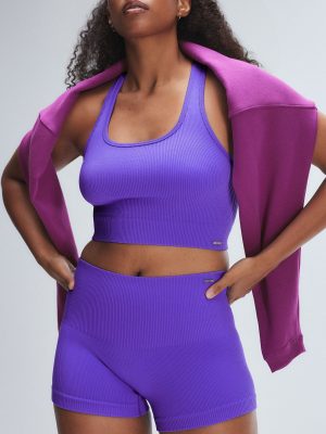 Seamless Rib Sport High-Waist Short