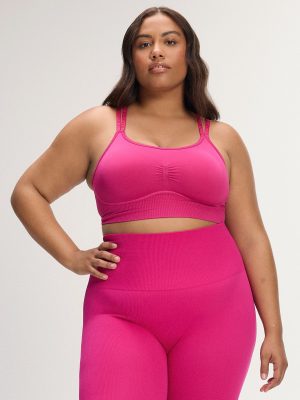 Seamless Sport Low-Impact Longline Bra