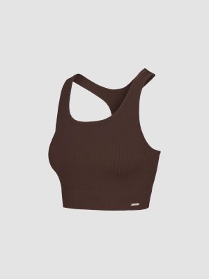 Seamless Rib Sport Racerback Tank