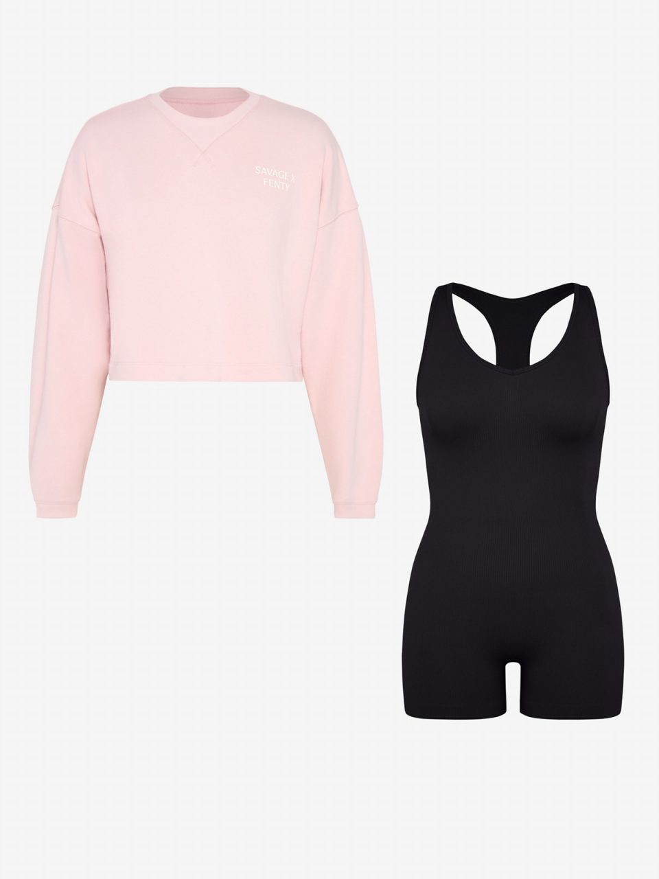 Seamless Sport Romper 2-Piece Set