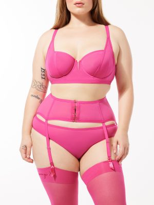 See Thru U Garter Belt