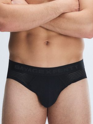 Shadow Fit Mesh Briefs