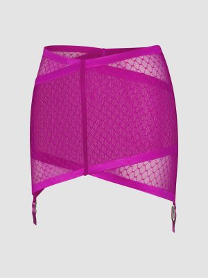 Show N’ Tell Mesh Garter Skirt
