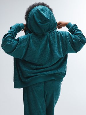 Signature Script Velour Pintuck Pant