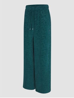 Signature Script Velour Pintuck Pant