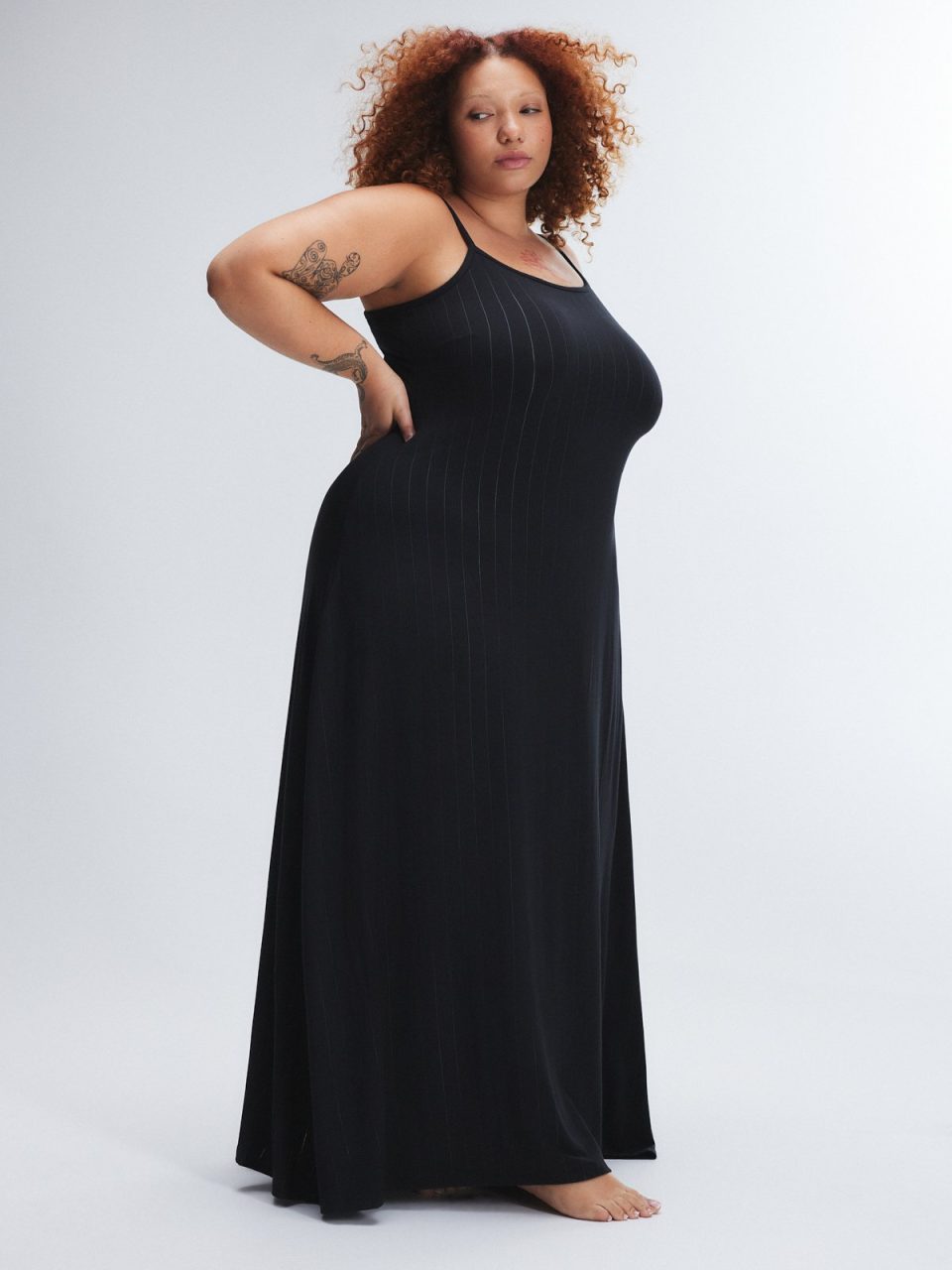 Sleek Stitch Modal Sleep Maxi Slip