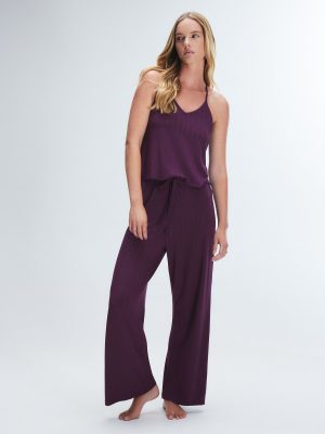 Sleek Stitch Modal Mid-Rise Sleep Pant