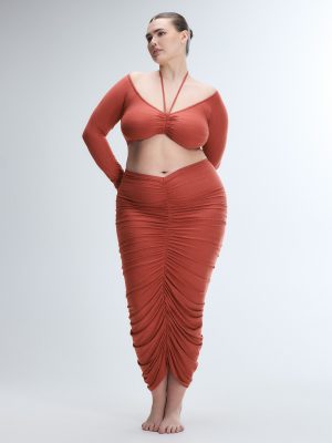 Sleek Stitch Modal Ruched Top