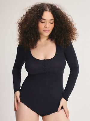 Snug Hug Ruffle Sleep Romper