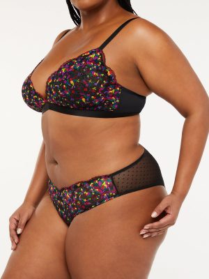 Steamy Floral Lace Brazilian