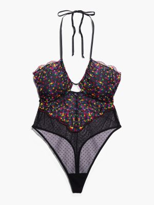 Steamy Floral Lace Teddy