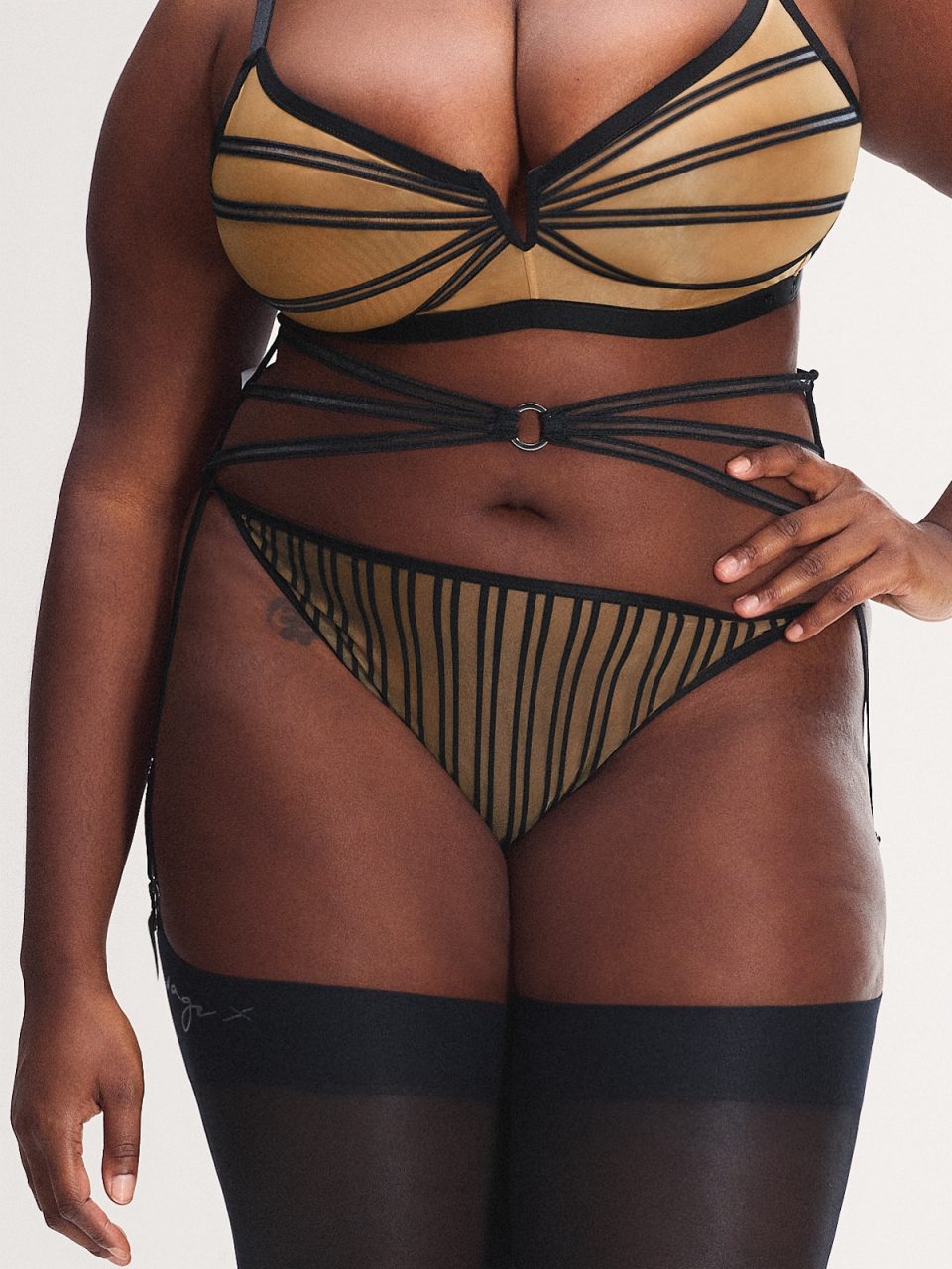 Strappy Hour Garter Belt