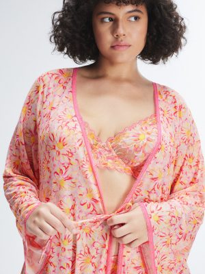 Sunray Lace Robe