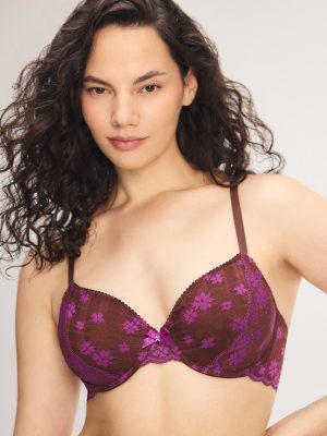 Sweet Tease Lace Unlined Demi Bra