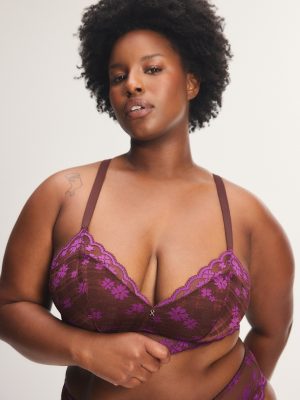 Sweet Tease Lace Longline Bralette