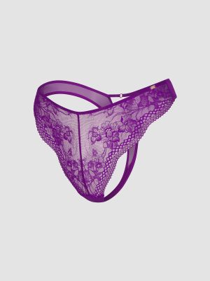 Top Drawer Lace Thong Panty