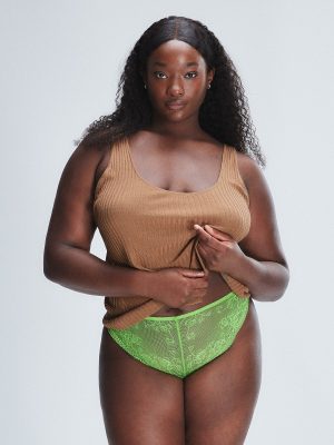 Top Drawer Lace Thong Panty