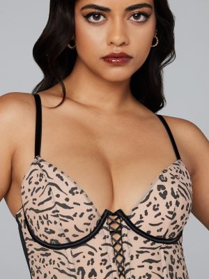 Vigilante Vamp Mesh Padded Bustier