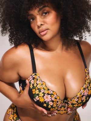 Wonderfleur Lace Unlined Demi Bra