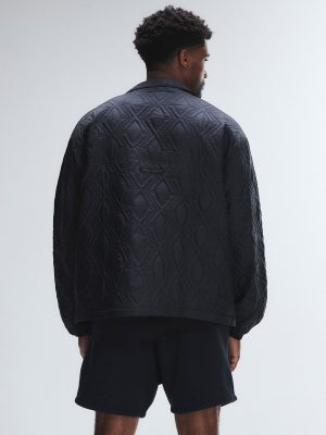 Woven Quilted Jacket