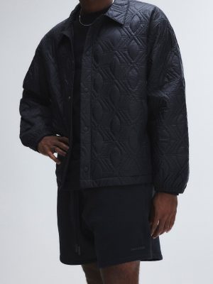 Woven Quilted Jacket