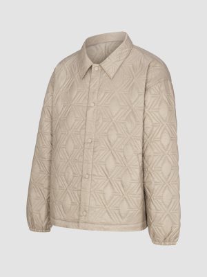 Woven Quilted Jacket